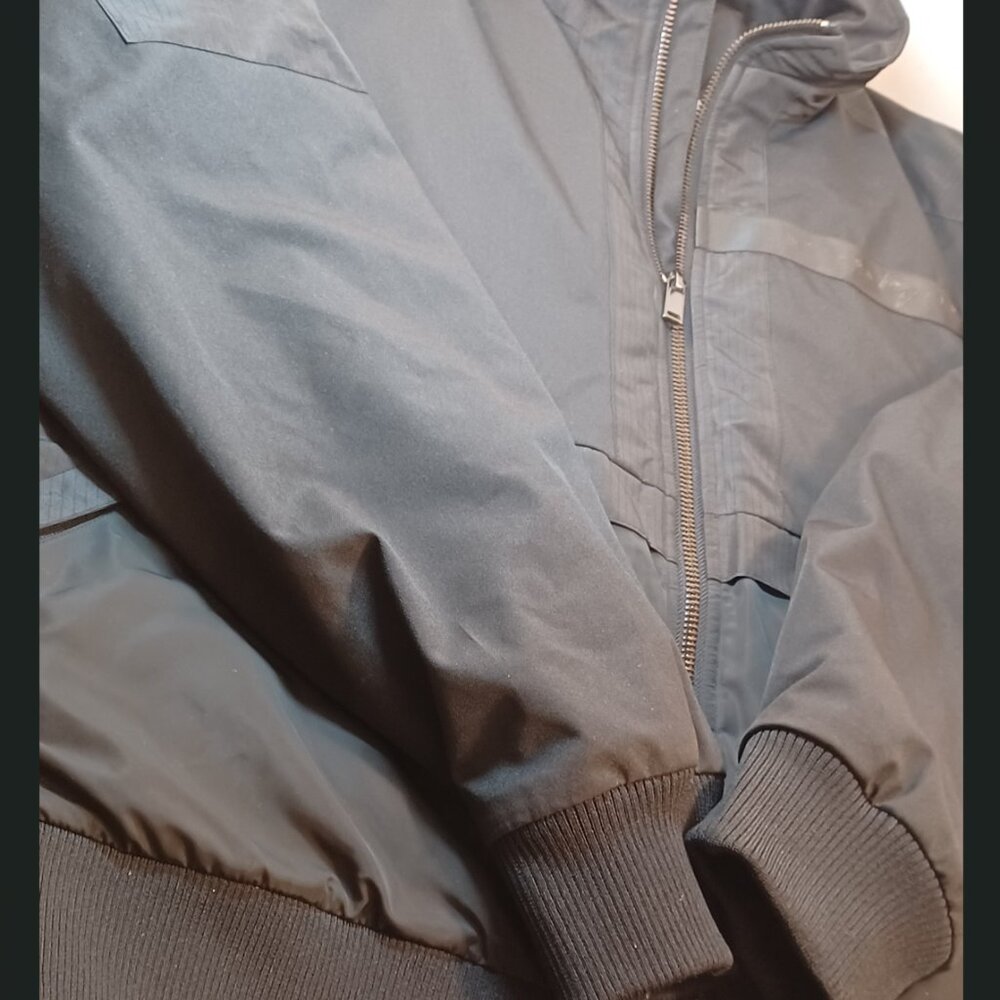 River Island Jacket Mens XL XLarge Full Zip GREY-NEW-Box Shipping w/Tracking